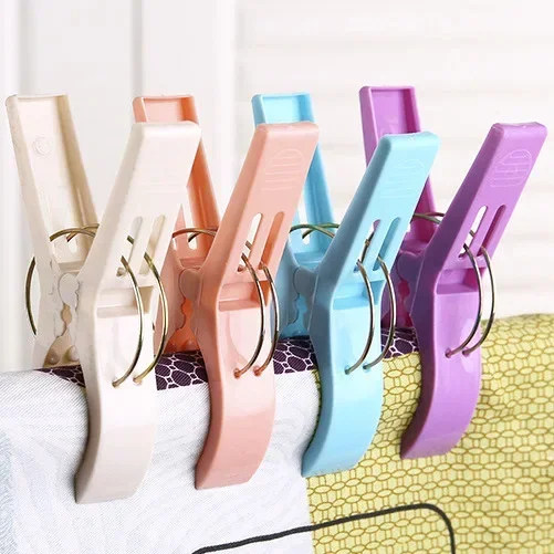 Beach Towel Large - 4/8Pcs Large Plastic Clothes Pegs Beach