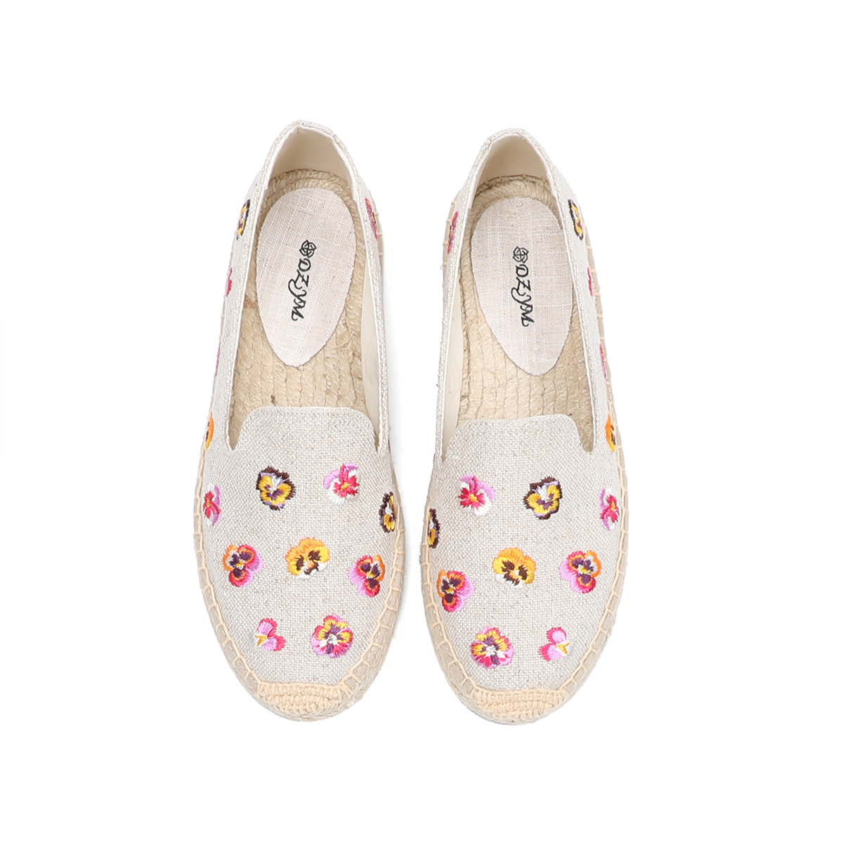 Espadrille Slip On - Espadrilles 2022 Phẳng Nền Tảng Mới