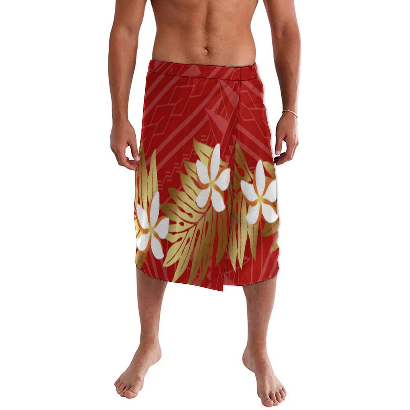 Sarong Men Wrap - Polynesian Island Customized Men'S Soft And