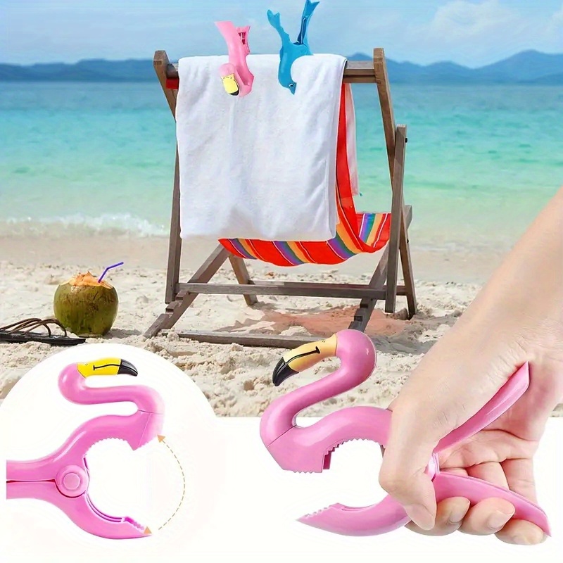 Beach Towel Large - Animal Flamingo Sun Chair, Beach Towel,