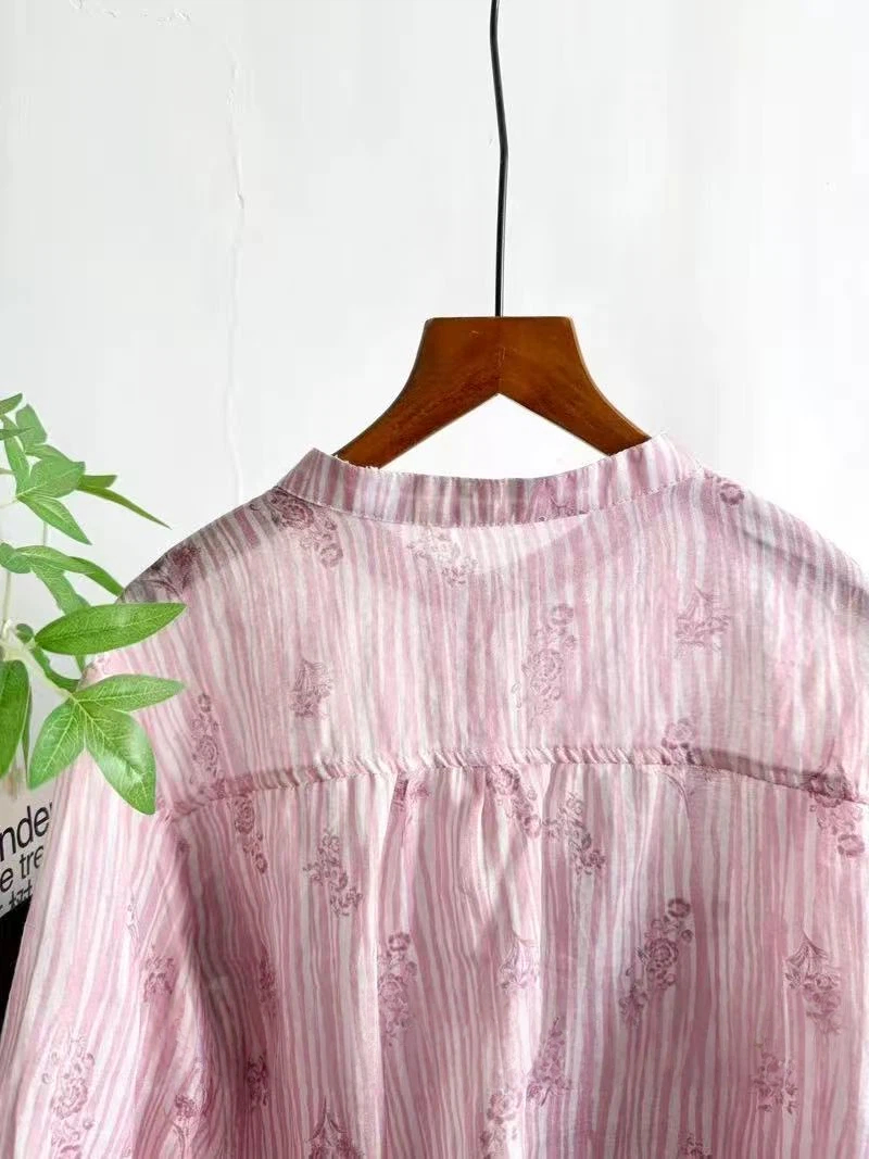 Women's Original Luxury Brand  - đánh giá và giá Linen Shirt Breathable