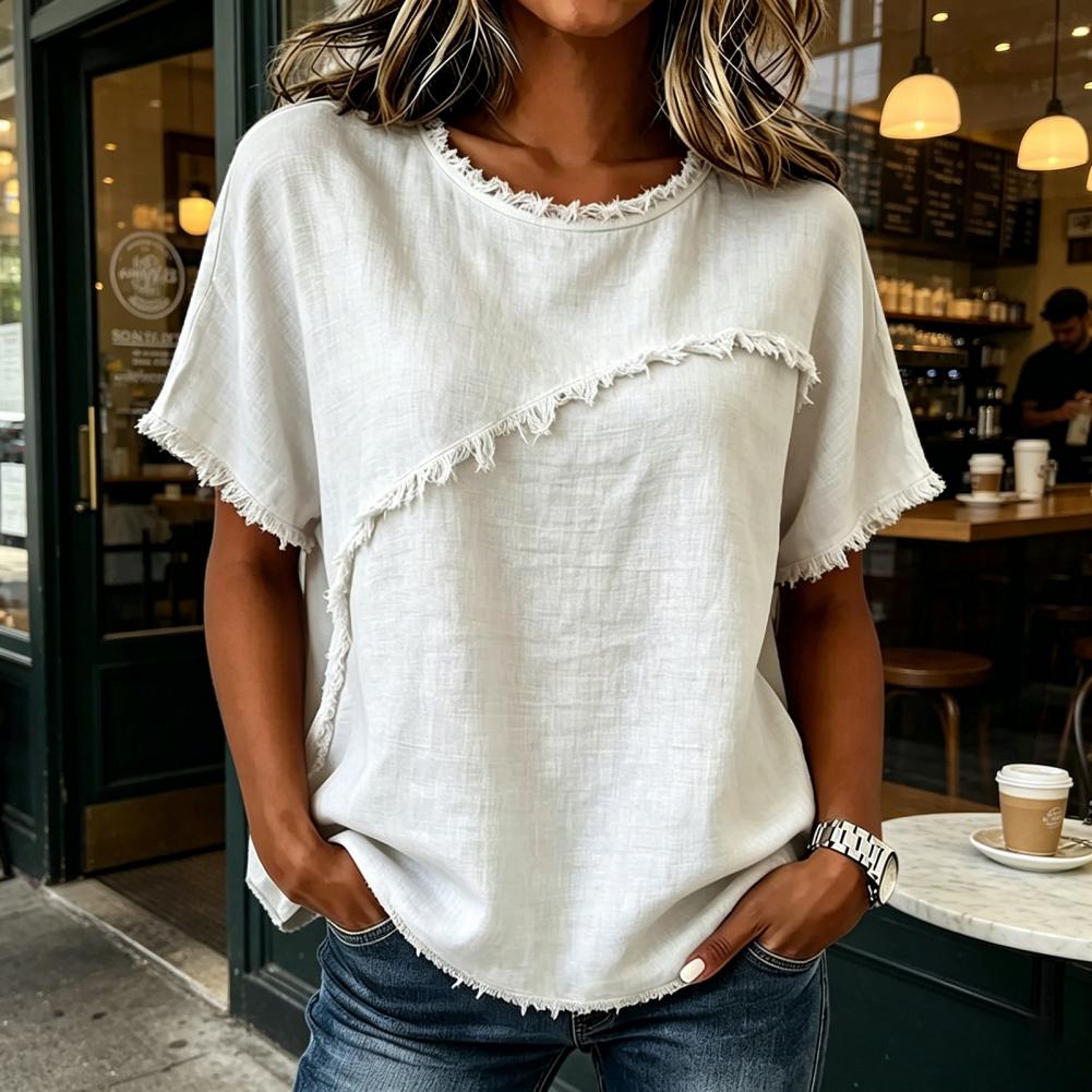 Summer Linen Tops For Women 20 - đánh giá và giá Linen Shirt Breathable