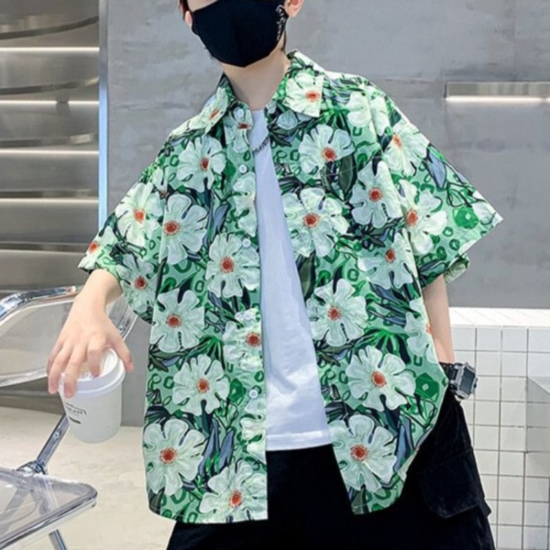 Boys' Floral Shirt Summer Set  - đánh giá và giá Resort Shirt Floral
