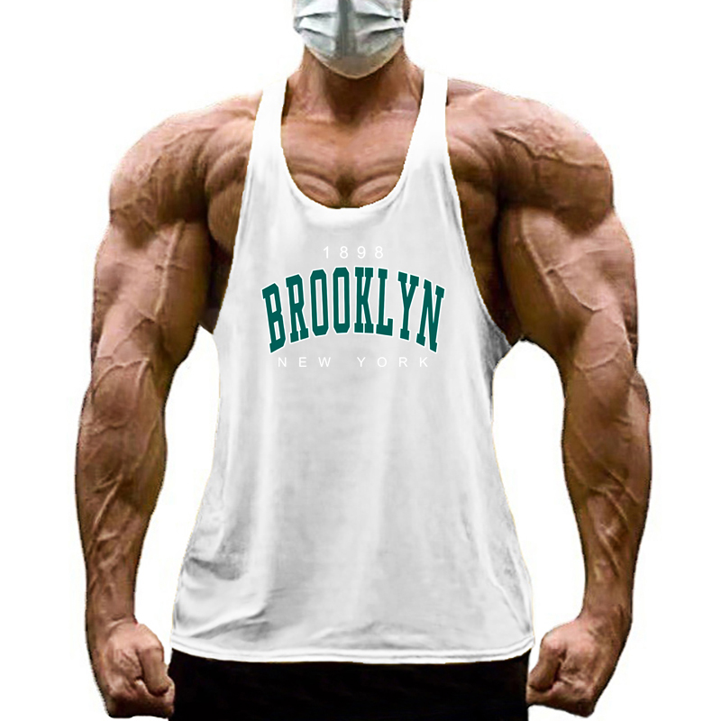 1898 Brooklyn New York Print S - đánh giá và giá Tank Top Muscle