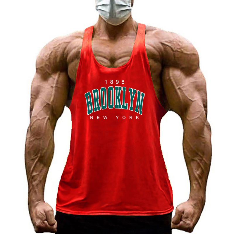 1898 Brooklyn New York Print S - đánh giá và giá Tank Top Muscle