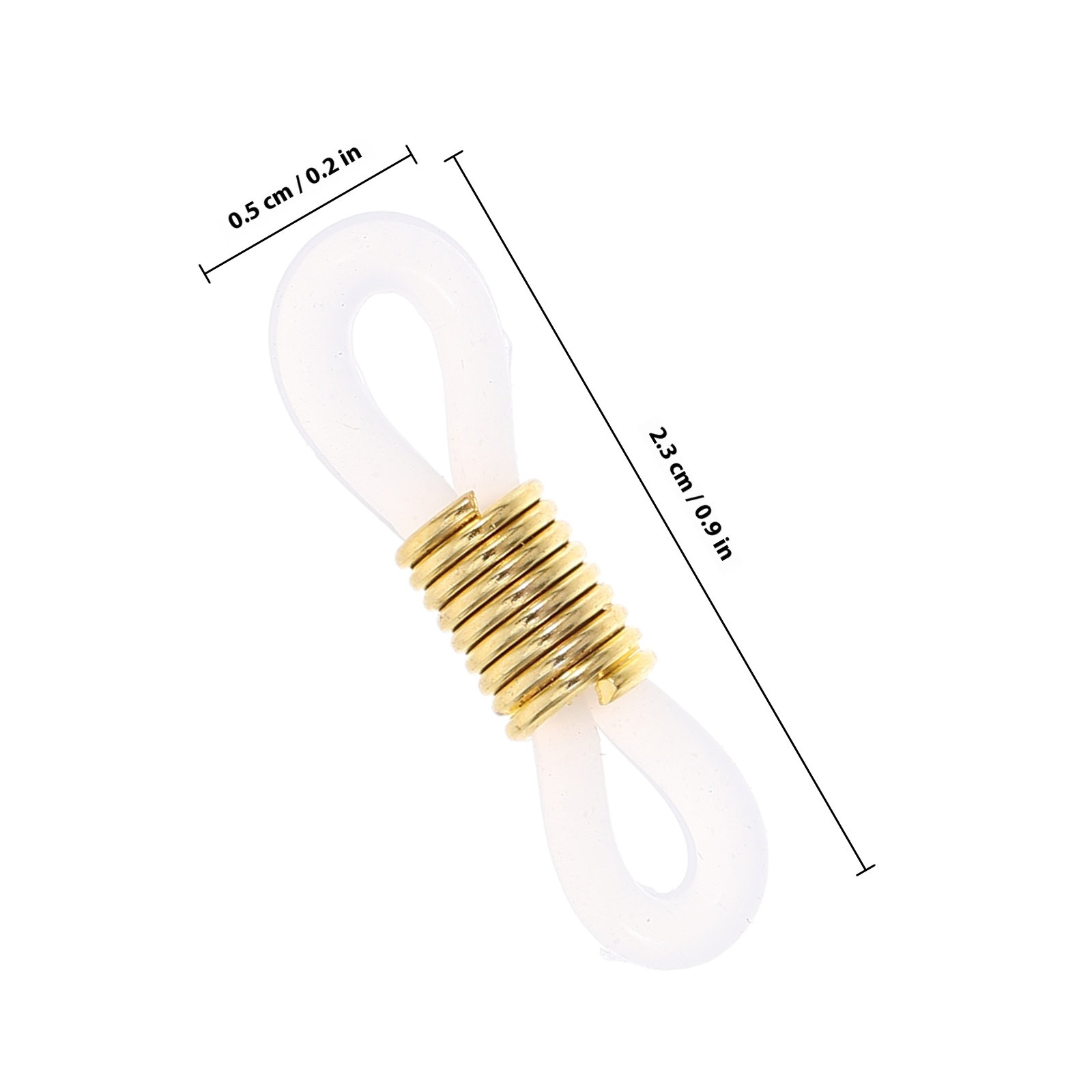 100Pcs Silicone Iron Eyeglass  - đánh giá và giá Sunglass Retainer Cord