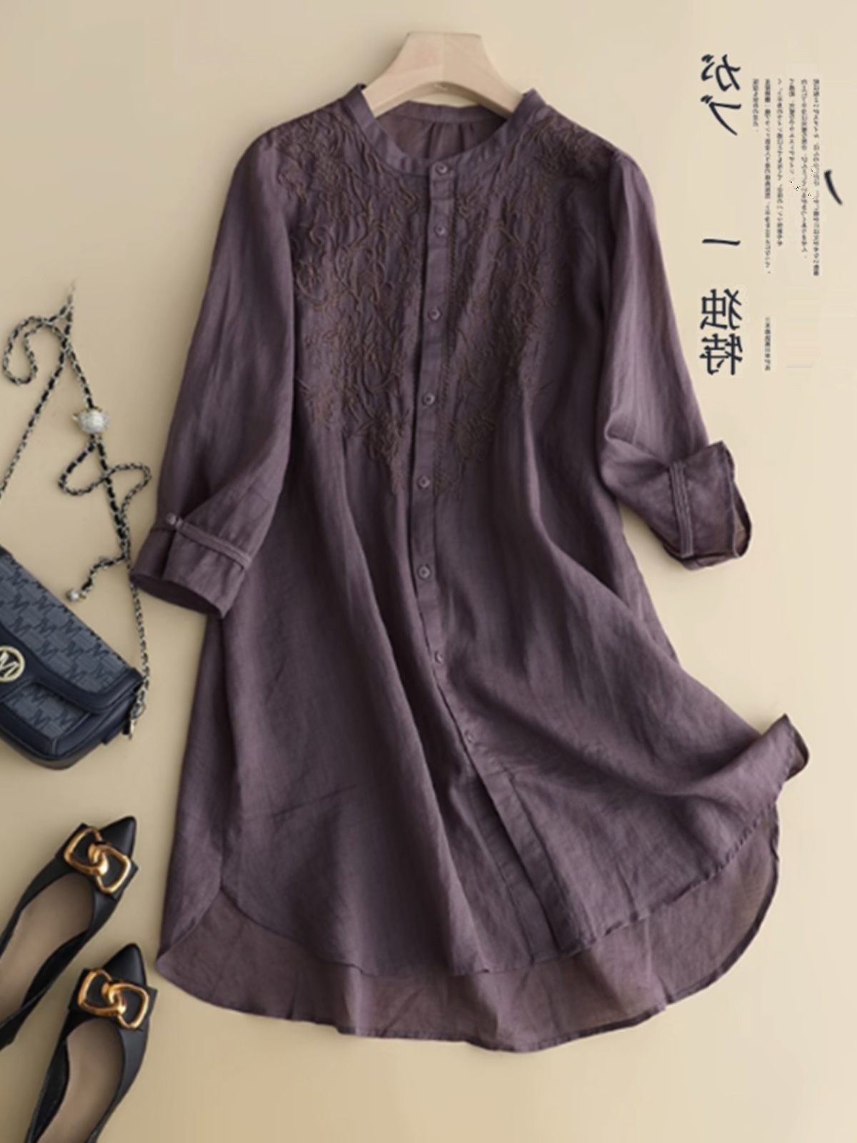 Spring Summer Breathable Thin  - đánh giá và giá Linen Shirt Breathable